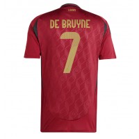 Dres Belgicko Kevin De Bruyne #7 Domáci ME 2024 Krátky Rukáv
